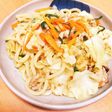 余り野菜で簡単☆焼きうどん