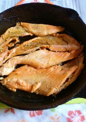 銀鮭のアラで焼き鮭のアラのほぐし-レシピのメイン写真