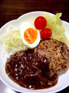 シンプル簡単ハンバーグ-レシピのメイン写真