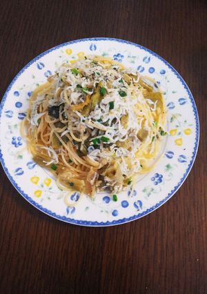 簡単☆高菜としらすのパスタ-レシピのメイン写真
