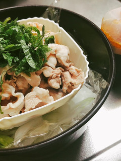 お弁当*冷やし冷しゃぶサラダうどん*-レシピのメイン写真