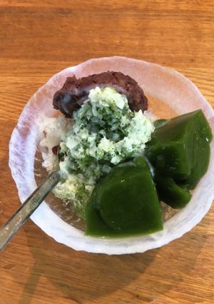 やわらか抹茶寒天-レシピのメイン写真