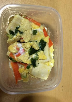高野豆腐の卵とじ-レシピのメイン写真