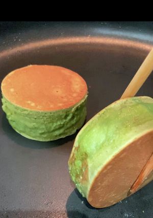 ケーキリングで作る♪ 抹茶今川焼き-レシピのメイン写真