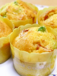 枝豆とベーコンのケークサレ-レシピのメイン写真