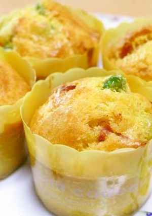 枝豆とベーコンのケークサレ-レシピのメイン写真