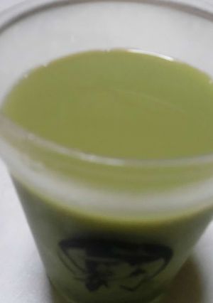 綾鷹抹茶ラテのゼリー-レシピのメイン写真
