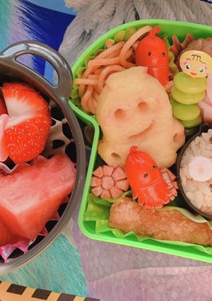アンパンマンキャラ弁/保存用-レシピのメイン写真