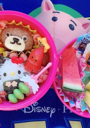 キティキャラ弁/保存用-レシピのメイン写真