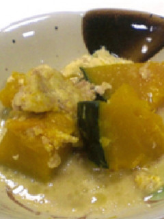 かぼちゃのミルクそぼろ煮-レシピのメイン写真