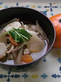 けんちん汁-レシピのメイン写真