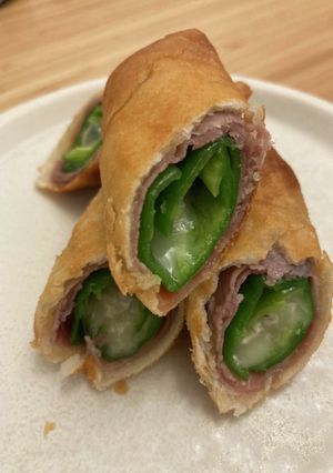 残った春巻きの皮でもう一匹！-レシピのメイン写真