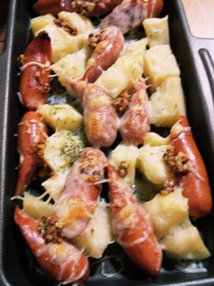 ポテトとウインナーのチーズ焼き-レシピのメイン写真