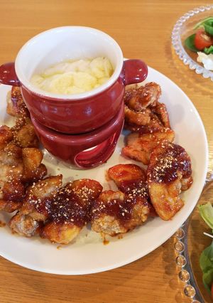 ヤンニョムチキン-レシピのメイン写真