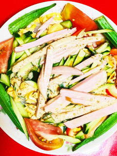 ダイエット☆しらたき冷やし中華-レシピのメイン写真