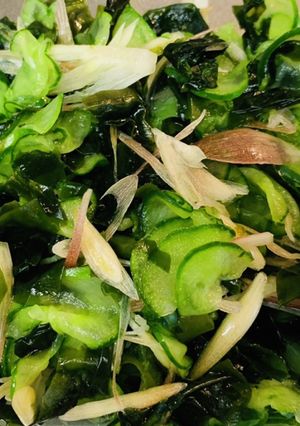 きゅうりとワカメの酢の物-レシピのメイン写真