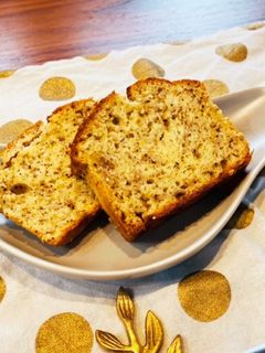 紅茶とバナナのはちみつパウンドケーキ-レシピのメイン写真