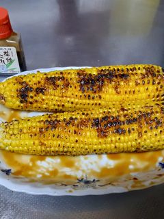 鰻のたれで焼きモロコシ-レシピのメイン写真