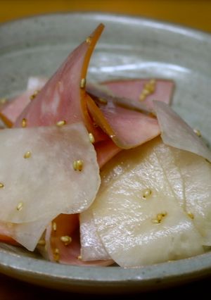居酒屋風◎大根ハムサラダ-レシピのメイン写真