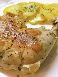 鶏もも肉のコンフィ-レシピのメイン写真