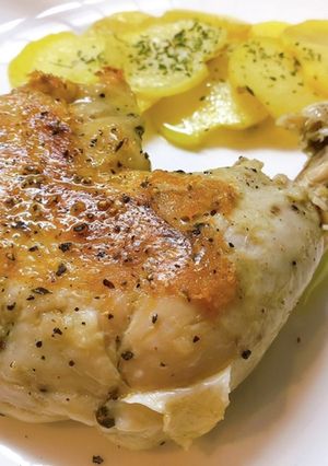 鶏もも肉のコンフィ-レシピのメイン写真