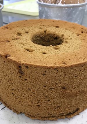 コーヒーキャラメルシフォンケーキ-レシピのメイン写真
