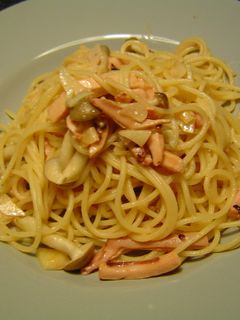 イカの塩辛DEパスタ-レシピのメイン写真