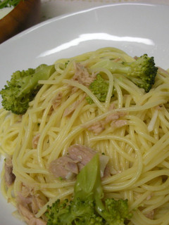 ブロッコリーとツナのあっさりパスタ♪-レシピのメイン写真