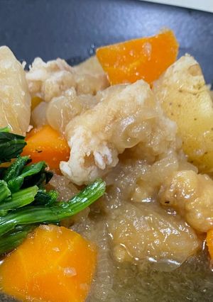 鶏むね肉と野菜のみぞれ煮-レシピのメイン写真