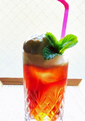 バターコーヒーフロート♪-レシピのメイン写真