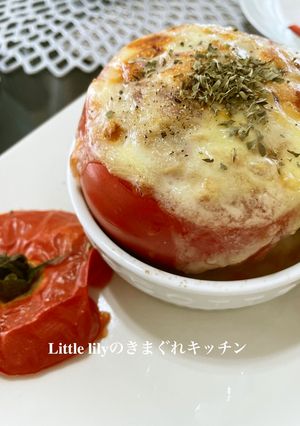 丸ごとトマトのツナリピエーニ-レシピのメイン写真