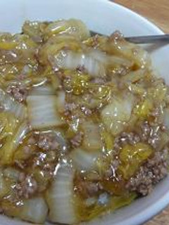白菜とひき肉のトロトロ煮-レシピのメイン写真