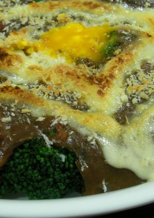 ブロッコリーで！簡単★カレーグラタン-レシピのメイン写真