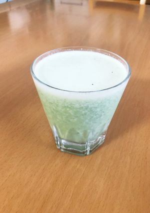 苦旨〜冷たいゴーヤとバナナのスムージー-レシピのメイン写真