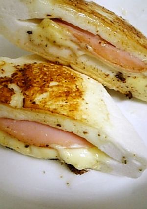 ★我が家の定番★はんぺんハムチーズサンド-レシピのメイン写真
