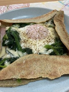 そば粉のガレット-レシピのメイン写真