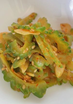 豆板醤でピリ辛ゴーヤの漬物-レシピのメイン写真
