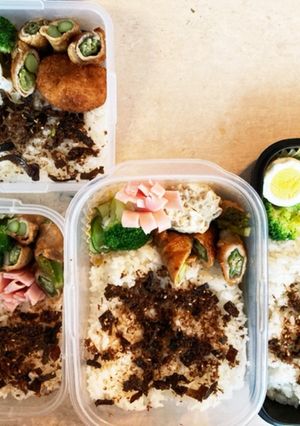 野球の日　弁当-レシピのメイン写真