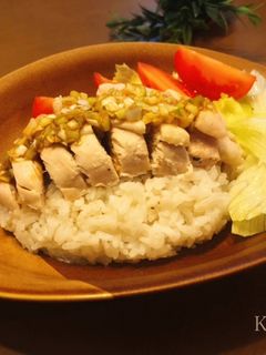 絶品カオマンガイ*炊飯器で炊くだけ-レシピのメイン写真