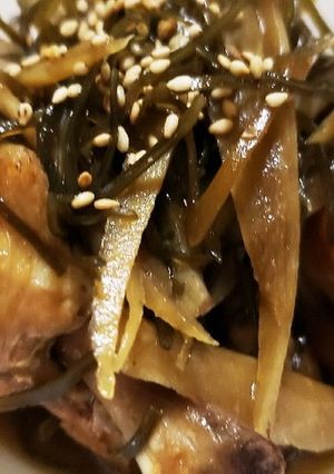 お年寄り絶賛シリーズ☆鶏手羽刻み昆布煮☆-レシピのメイン写真
