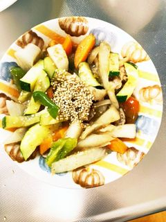 オイスター炒め味豚こま大根青椒肉絲風-レシピのメイン写真