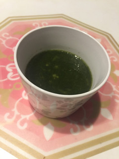 アラブ料理☆モロヘイヤとオクラのスープ☆-レシピのメイン写真