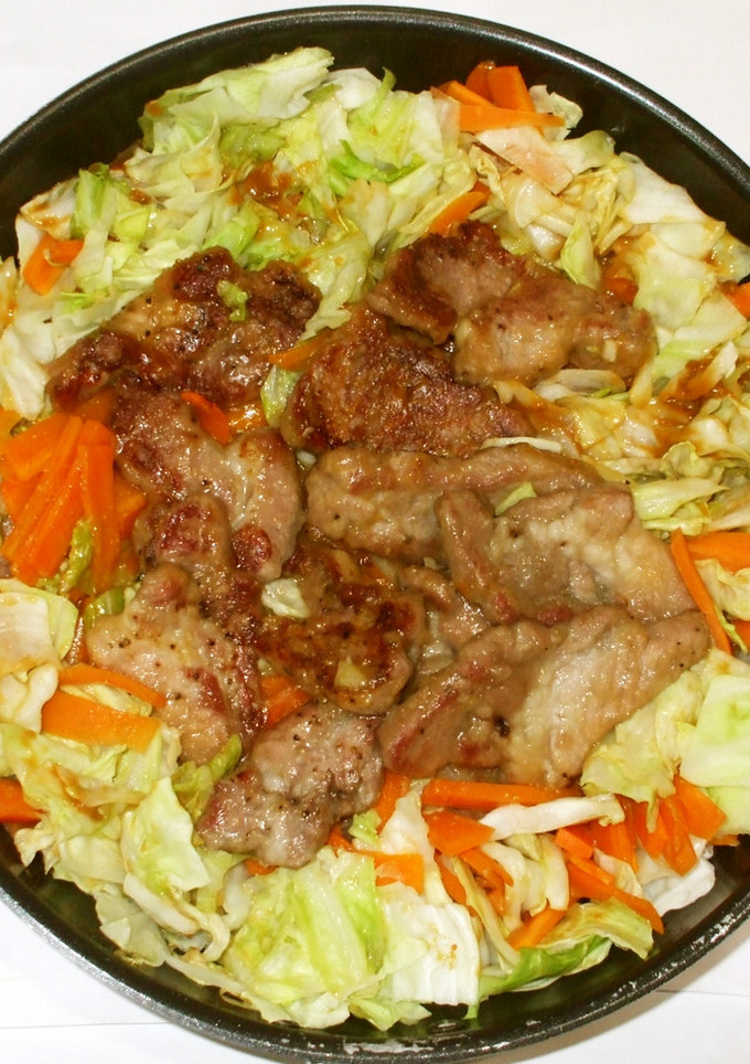 豚肉ちゃんちゃん焼き♪簡単夏の食養生-レシピのメイン写真