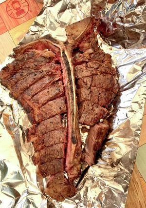 おすすめ絶品！BBQでTボーンステーキ☆-レシピのメイン写真