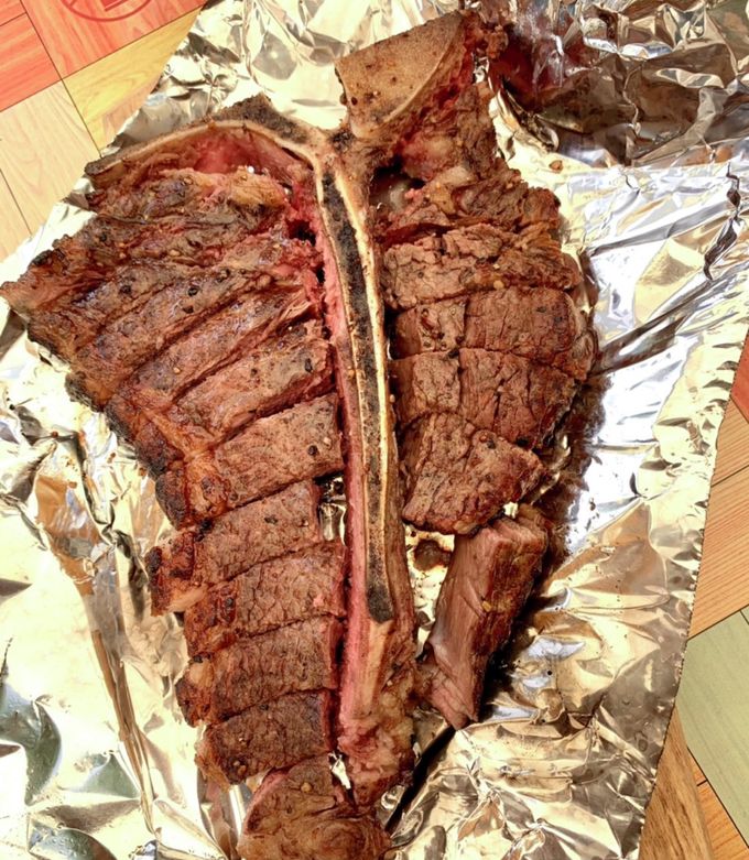 おすすめ絶品！BBQでTボーンステーキ☆-レシピのメイン写真