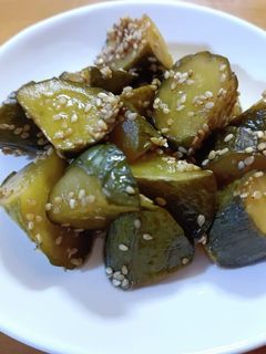 夏の常備菜! キュウリの漬物-レシピのメイン写真