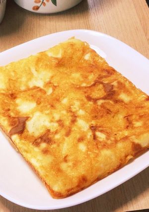 パリパリチーズホットケーキ-レシピのメイン写真