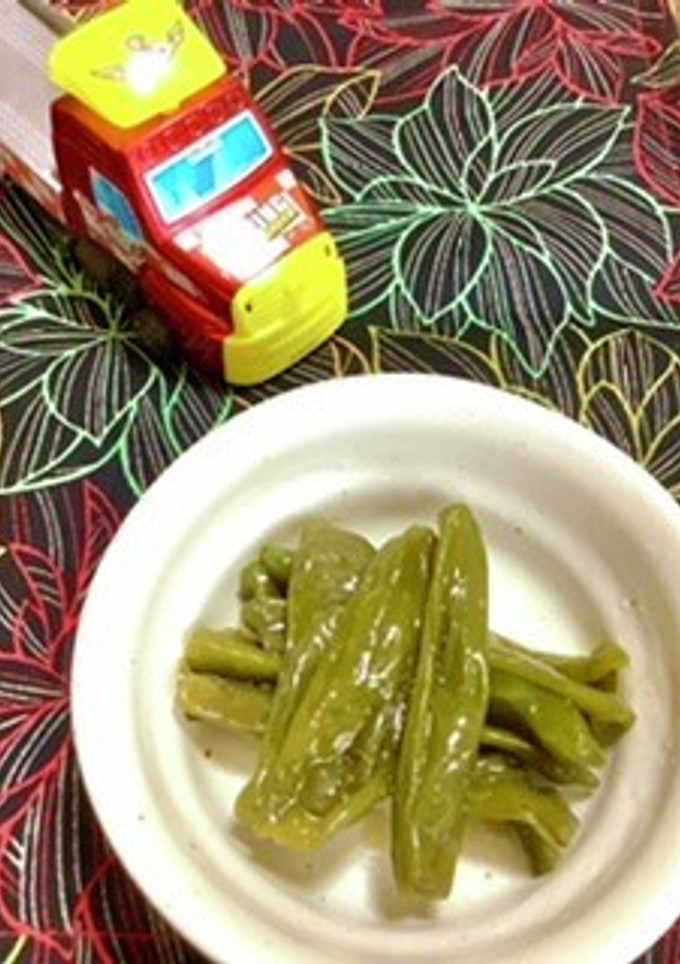 畑のししとう♡くったり煮付け-レシピのメイン写真