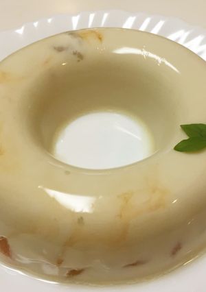 ココナッツ豆乳プリン＋メロン-レシピのメイン写真