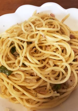 ツナと玉ねぎの爽やか冷製パスタ-レシピのメイン写真